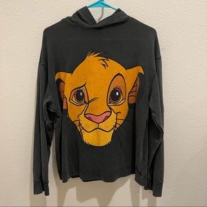Zara X Disney lion king sweatshirt hoodie